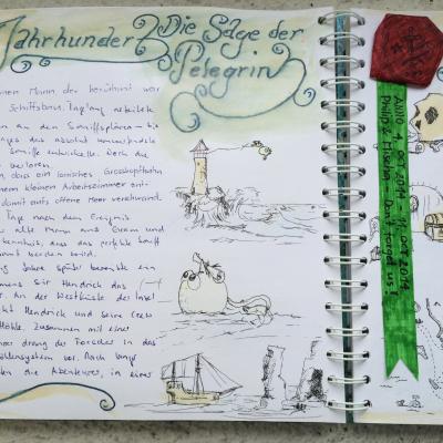 Our colourful «Onboard guestbooks»